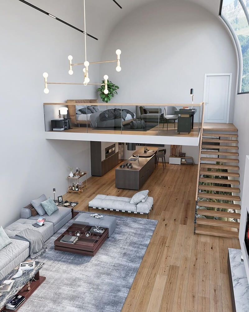 Một thiết kế độc đáo bên sườn núi