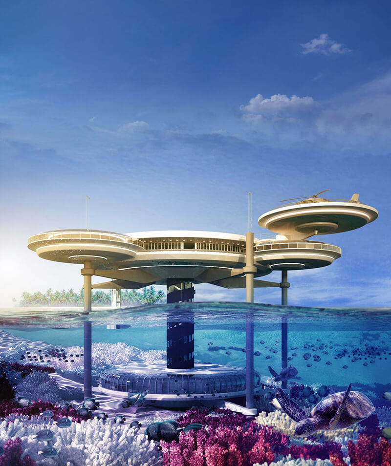 Khách sạn dưới nước được DOT quy hoạch cho Dubai